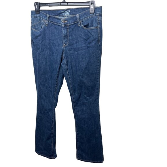 Old Navy Women’s 10 Long The Flirt Bootcut Stretch Blue Jeans - Picture 13 of 13